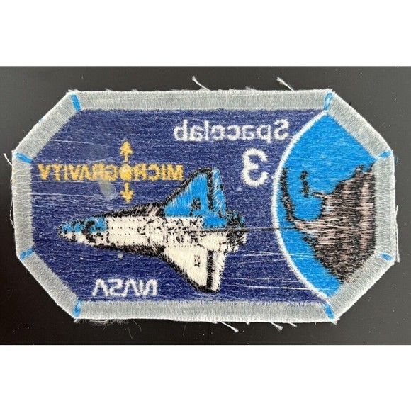 Nasa Spacelab 3 Microgravity Space Shuttle Patch - Picture 2 of 6